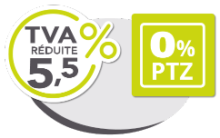 Profitez de la TVA réduite 5,5% et du Prêt à taux zéro